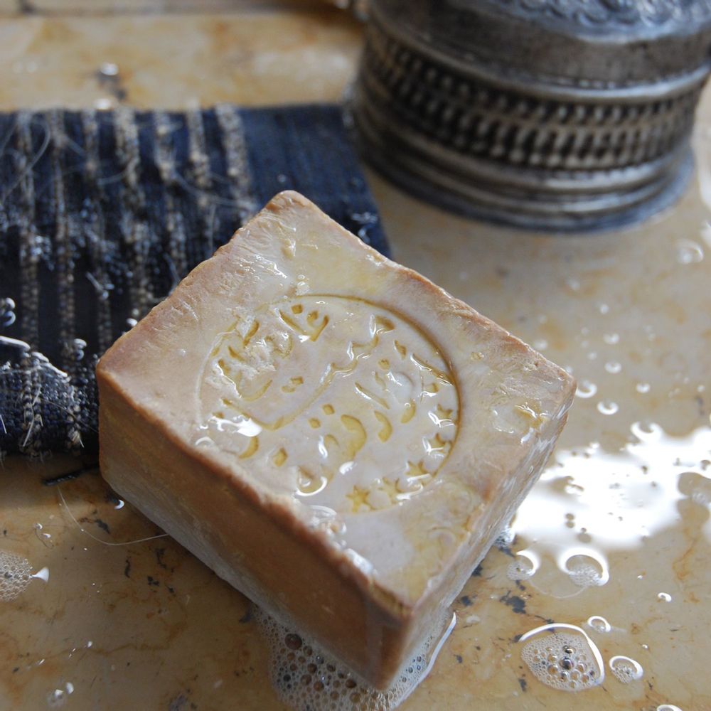 Gifts - SUPERIOR ALEPPO SOAP - 35% OLIVE AND BAY OIL - KARAWAN AUTHENTIC