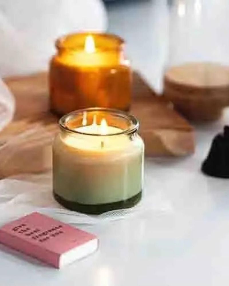 Candles - OUTDOOR CANDLE - MOSQUITO REPELLENT - LAVENDER/LEMONGRASS - MAISON ÉVIDENCE