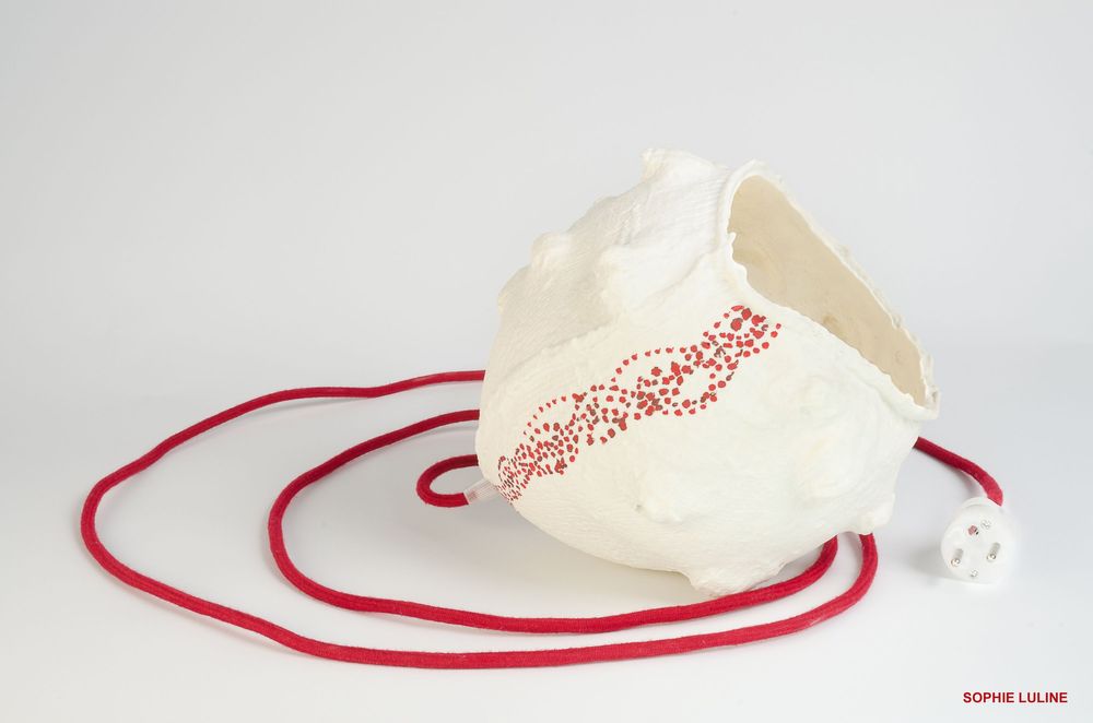 Objets design - Abat-jour SOLENA. - SOPHIE LULINE CÉRAMISTE