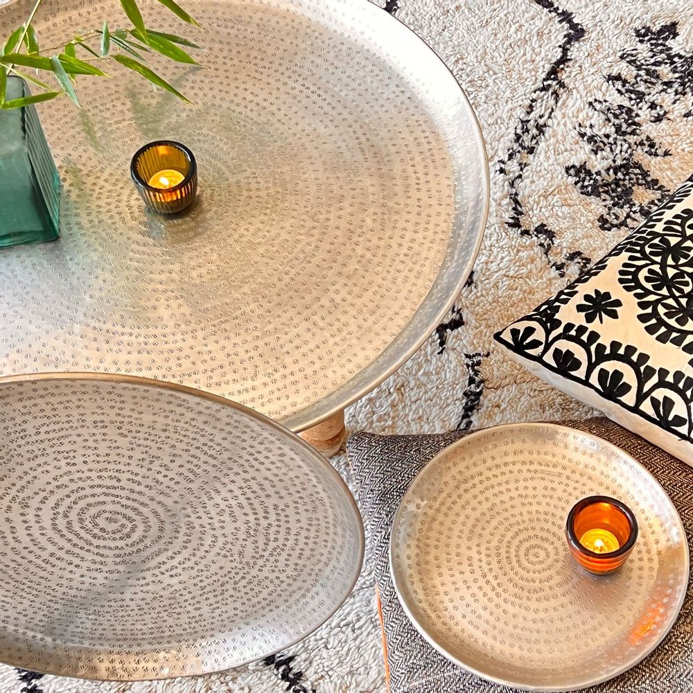 Trays - BRASS TRAY - KARAWAN AUTHENTIC