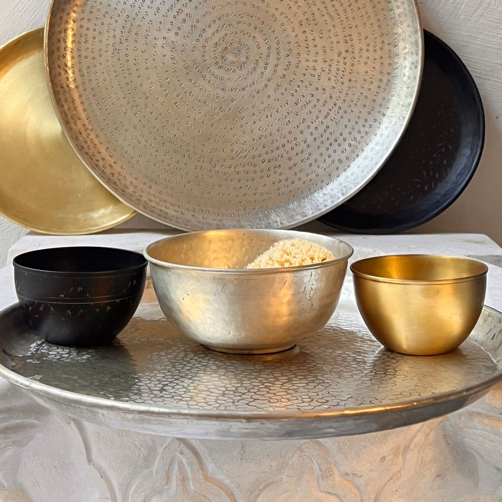 Bowls - BRASS BOWL - KARAWAN AUTHENTIC