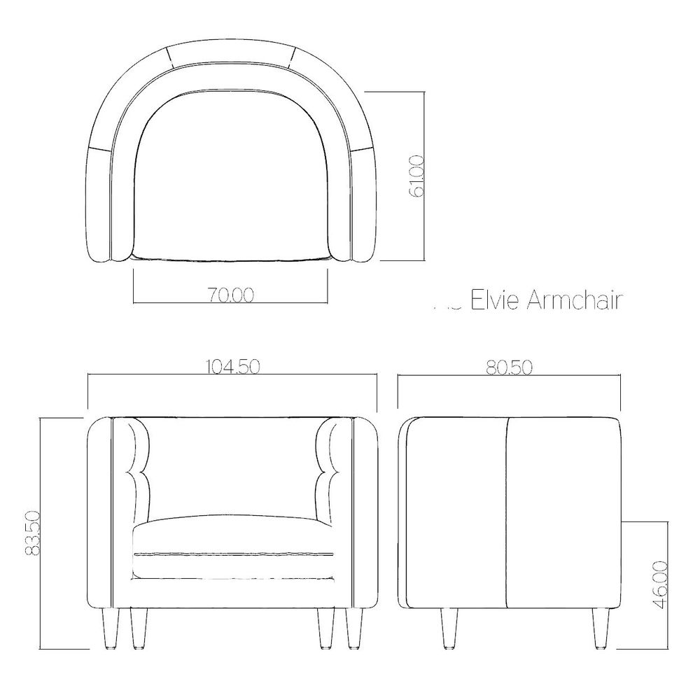 Lounge chairs for hospitalities & contracts - Elvie armchair - ARIANESKÉ