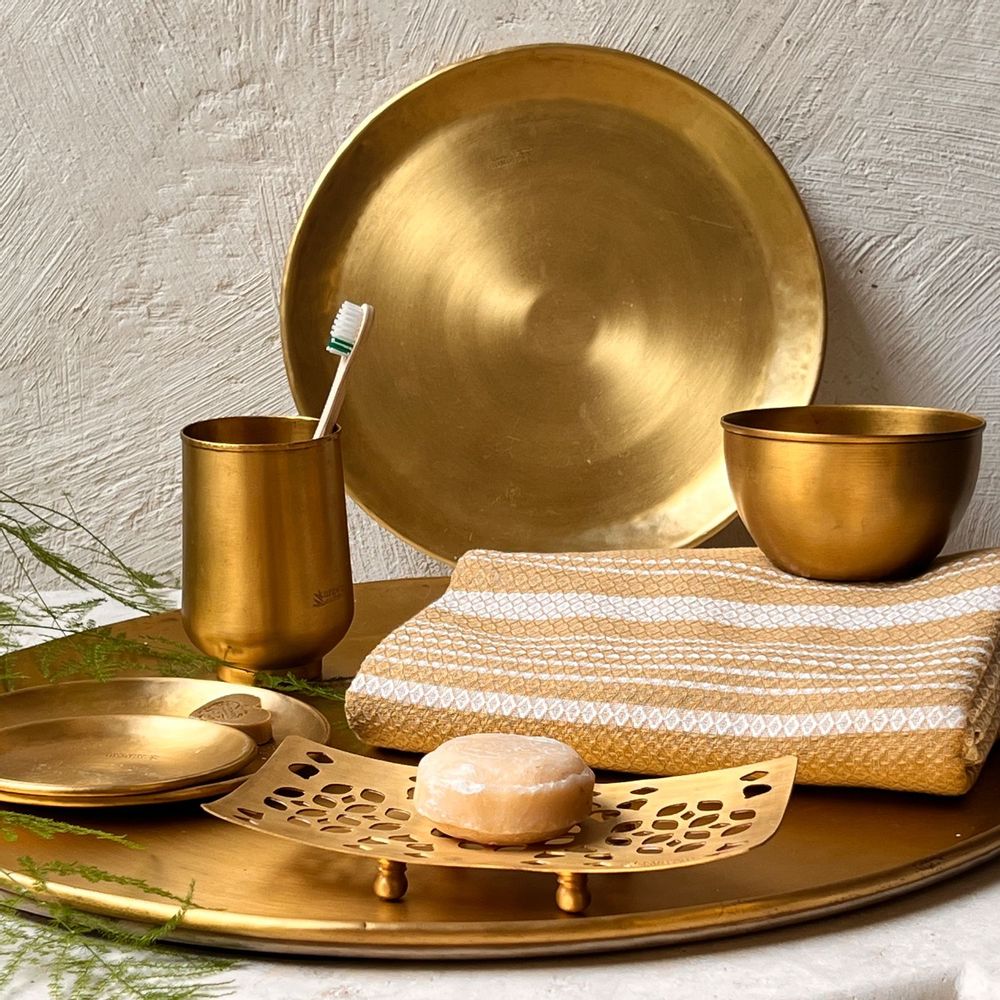 Decorative objects - BRASS SOAP DISH - KARAWAN AUTHENTIC