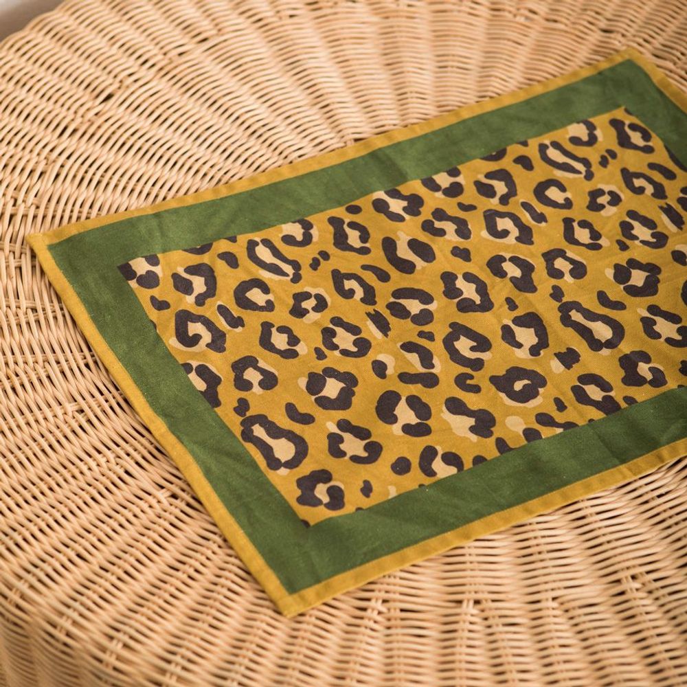 Sets de table - Set de Table Leopard - MAHE HOMEWARE