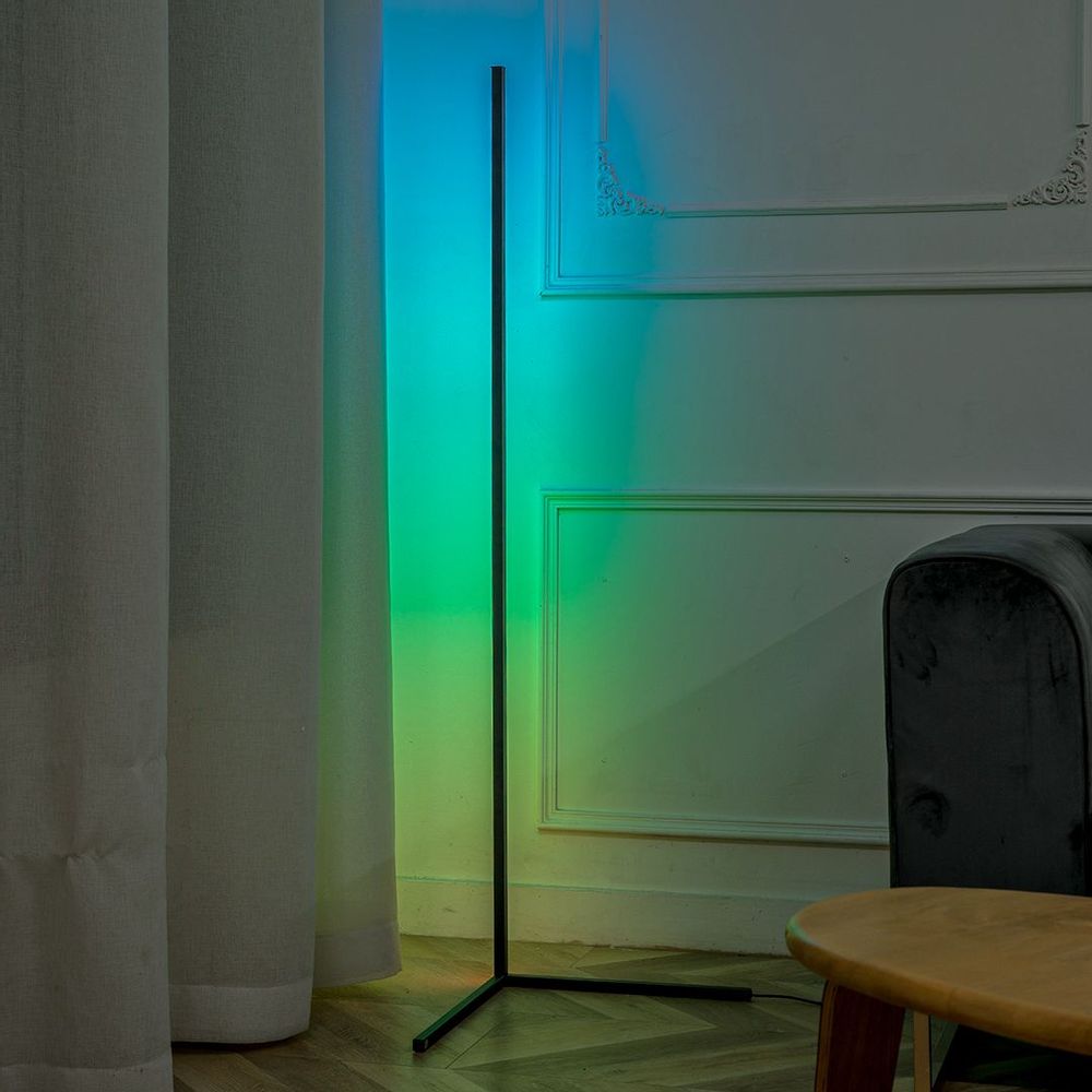 Luminaires pour enfant - Lampadaire lumière multicolore Throne Light LED RGB Connecté Alexa Google - OUI SMART