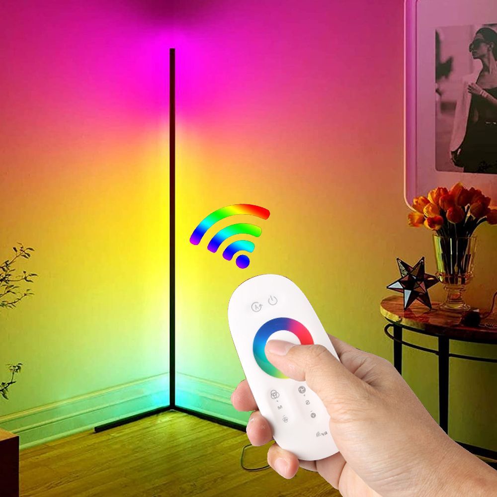 Luminaires pour enfant - Lampadaire lumière multicolore Throne Light LED RGB Connecté Alexa Google - OUI SMART