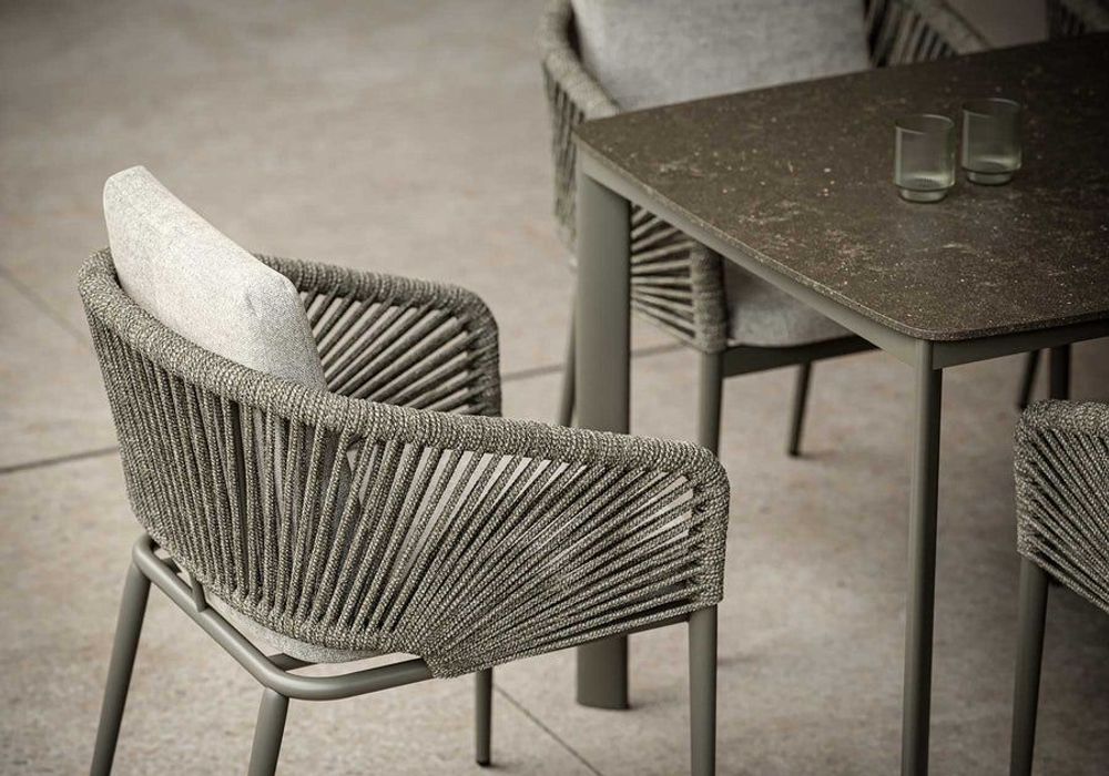 Chaises de jardin - Ensemble de salle à manger Claude - SNOC