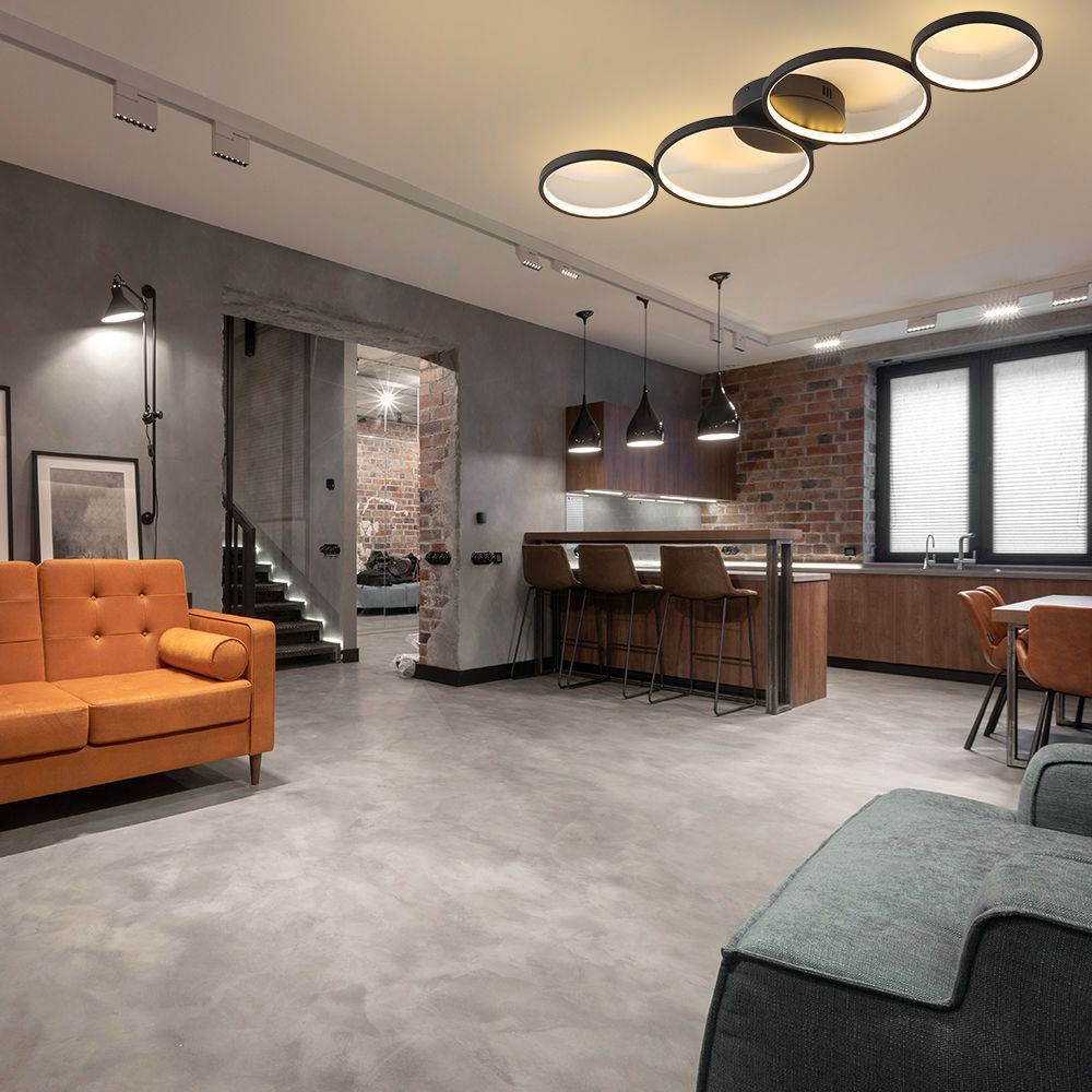 Other office supplies - Rings ceiling light in round shape for modern ceiling - OUI SMART