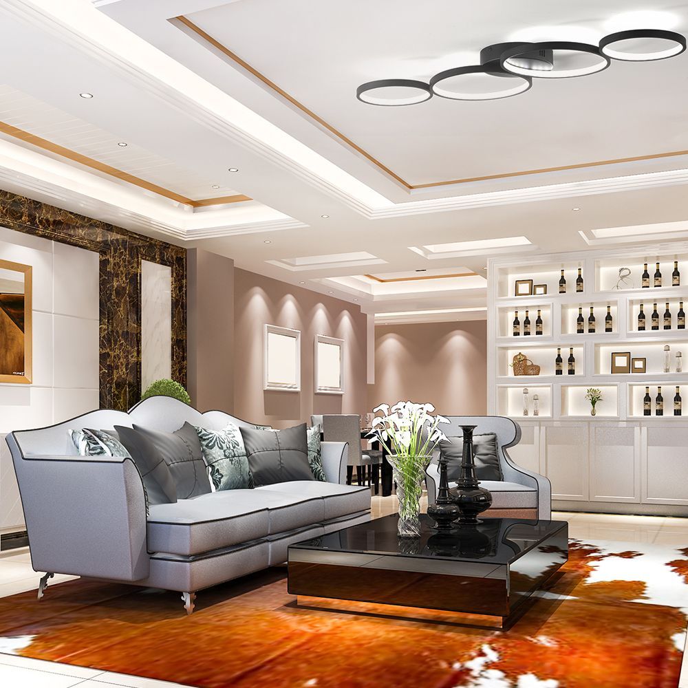 Other office supplies - Rings ceiling light in round shape for modern ceiling - OUI SMART