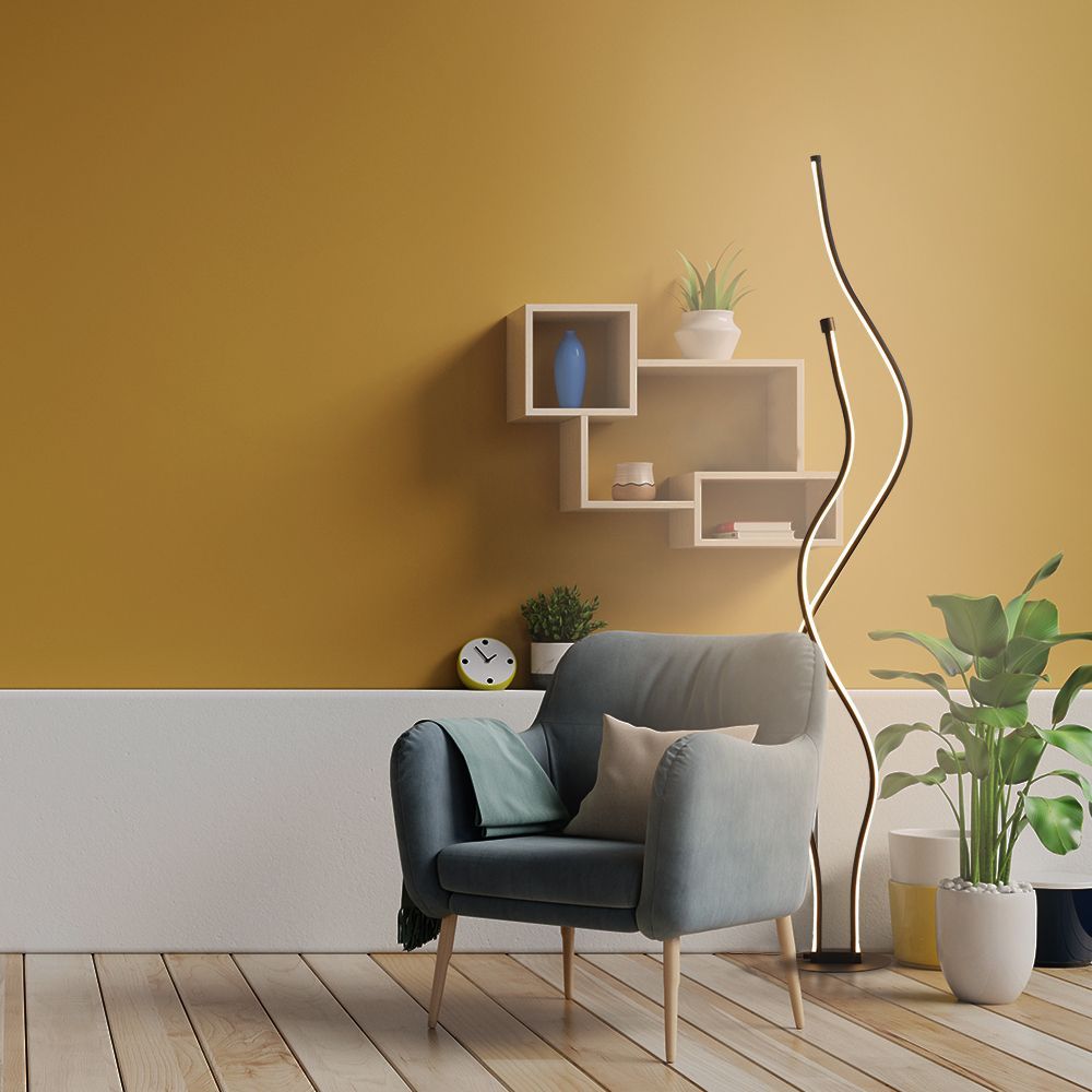 Decorative objects - Floor lamp Flamme lamp light living room dining room bedroom - OUI SMART