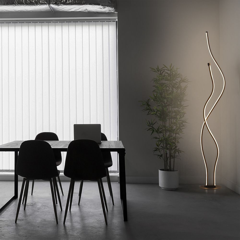 Decorative objects - Floor lamp Flamme lamp light living room dining room bedroom - OUI SMART