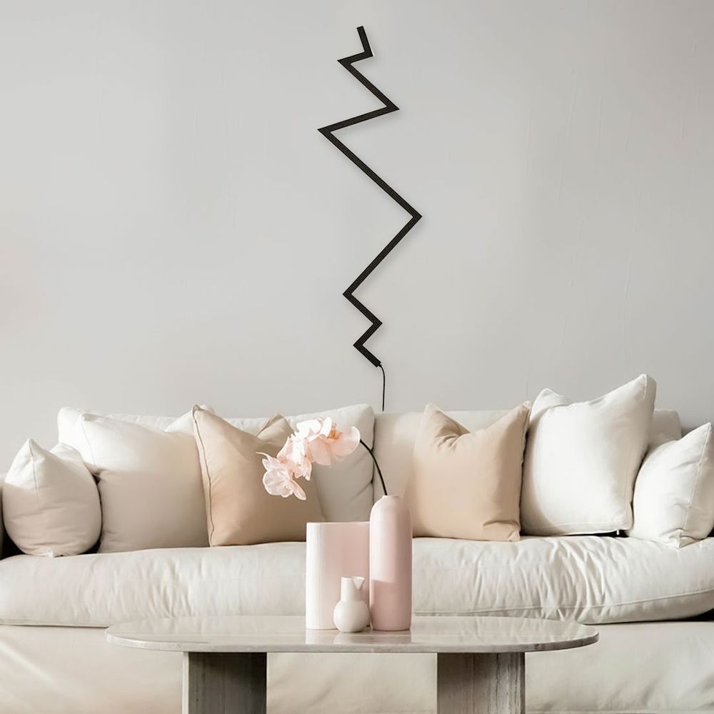 Luminaires pour enfant - Applique Murale en forme d'éclair avec variation de blanc Thunder - OUI SMART