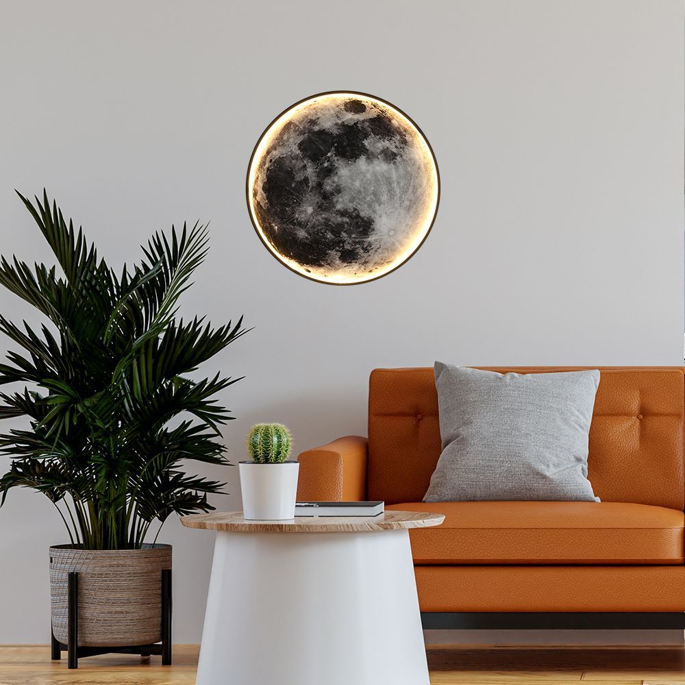 Appliques - Applique Murale Luna lumière en forme de lune moderne - OUI SMART