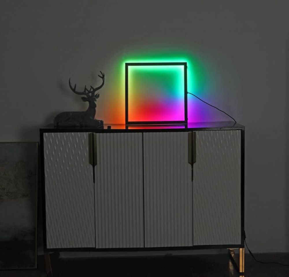 Appliques - Lampe pour mur carré multicolores Applique Murale Cube RGB - OUI SMART