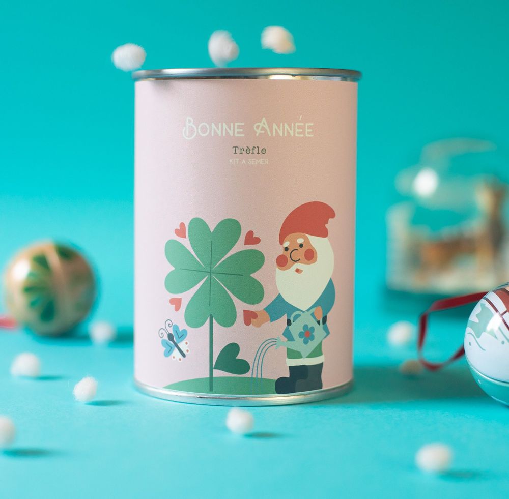 Gifts - Seed kit\" Happy New Year\” Made in France - MAUVAISES GRAINES