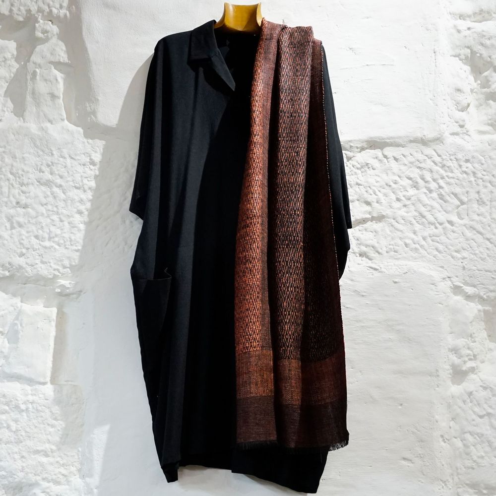 Scarves - ERI silk stoles - "ASSAM" Collection - KARAWAN AUTHENTIC