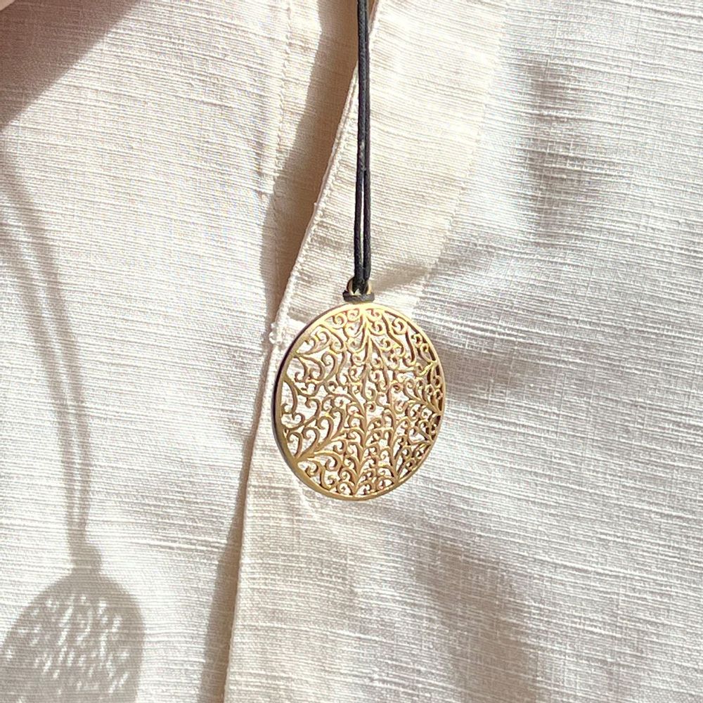 Bijoux - PENDENTIF JARDIN SECRET - COLLECTION ARKEOS - KARAWAN AUTHENTIC