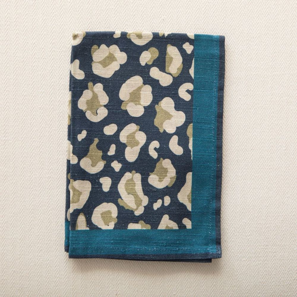 Napkins - Leopard Napkin - MAHE HOMEWARE