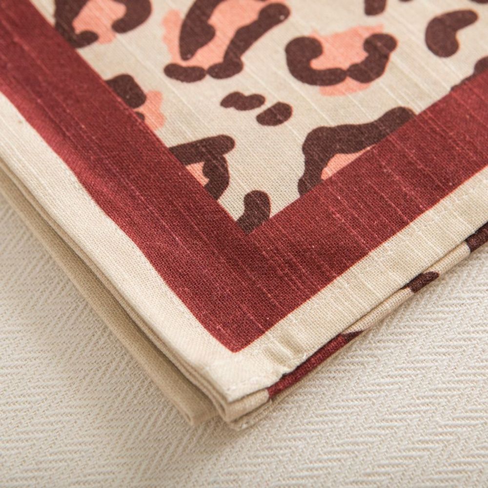 Napkins - Leopard Napkin - MAHE HOMEWARE