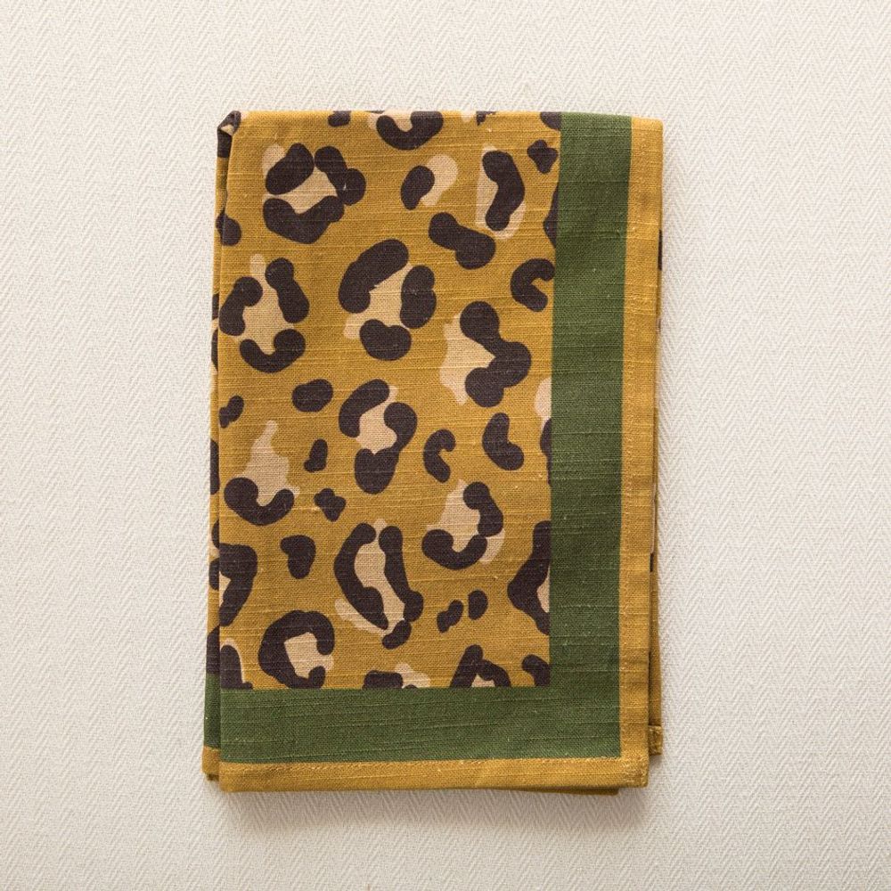 Napkins - Leopard Napkin - MAHE HOMEWARE
