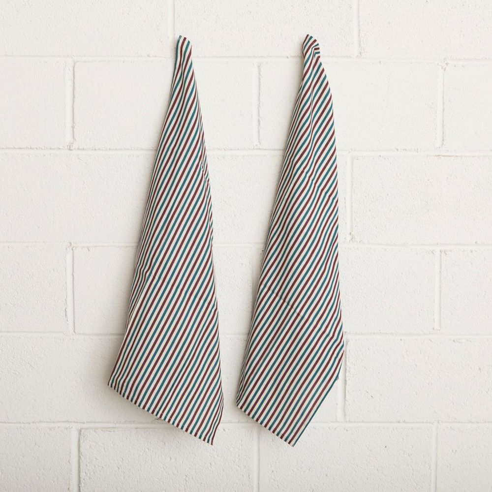 Dish towels - Striped Kitchen Towel - MAHE HOMEWARE