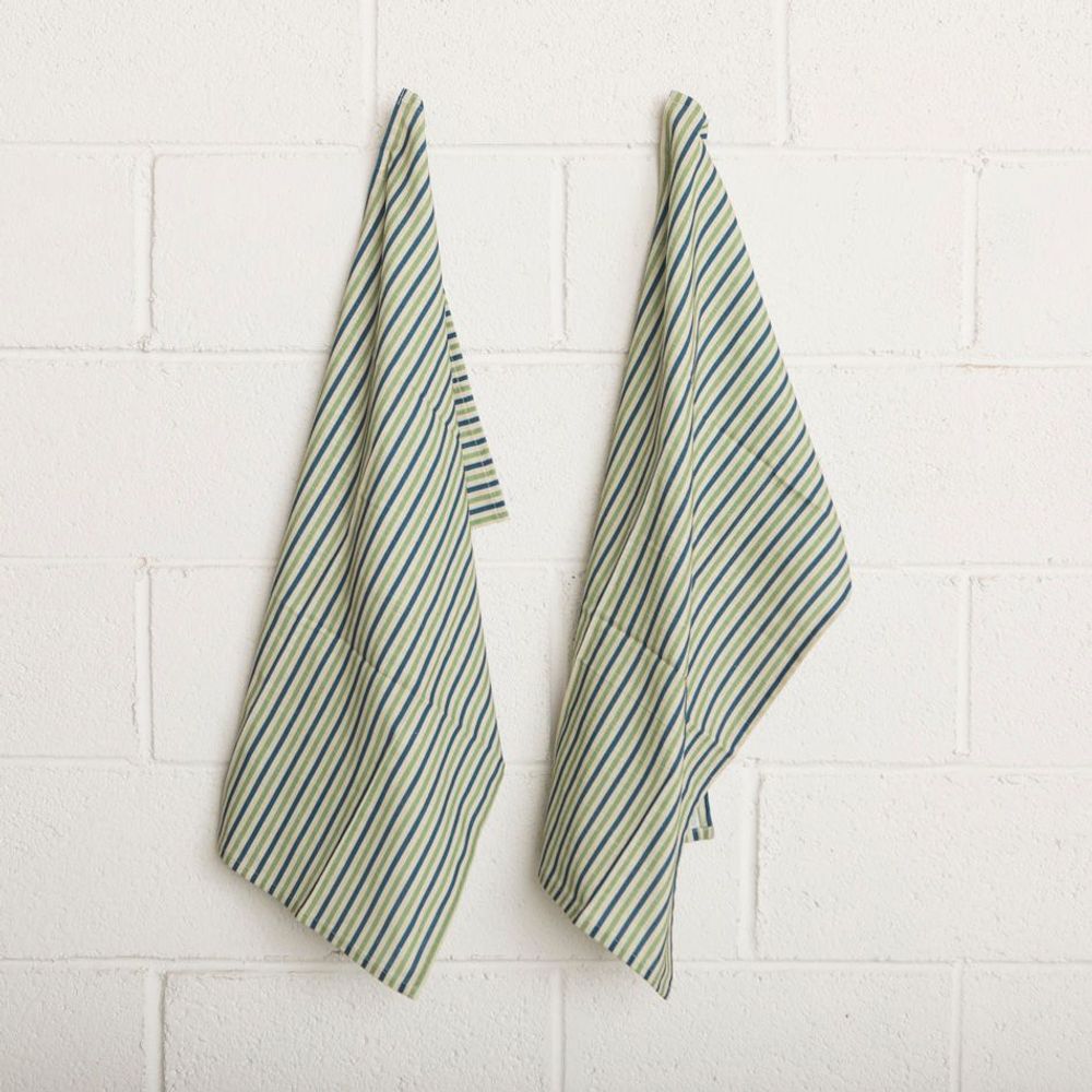 Dish towels - Striped Kitchen Towel - MAHE HOMEWARE