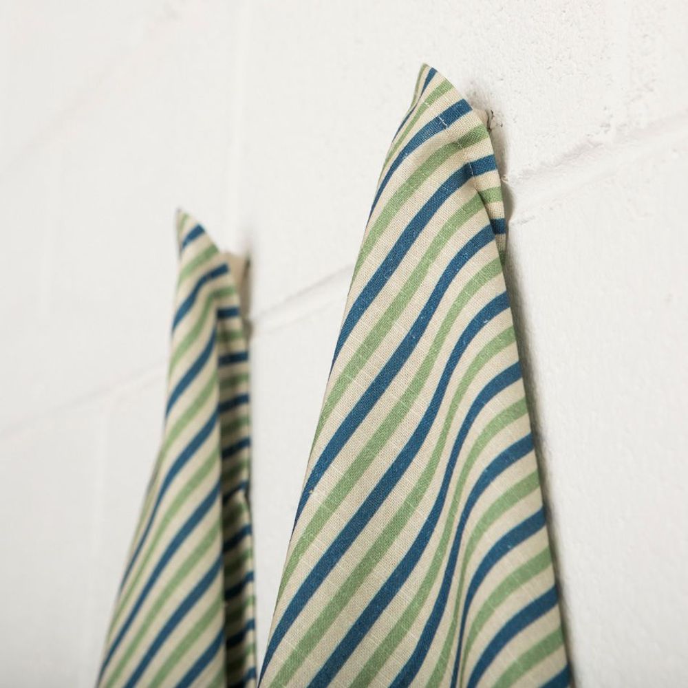 Dish towels - Striped Kitchen Towel - MAHE HOMEWARE