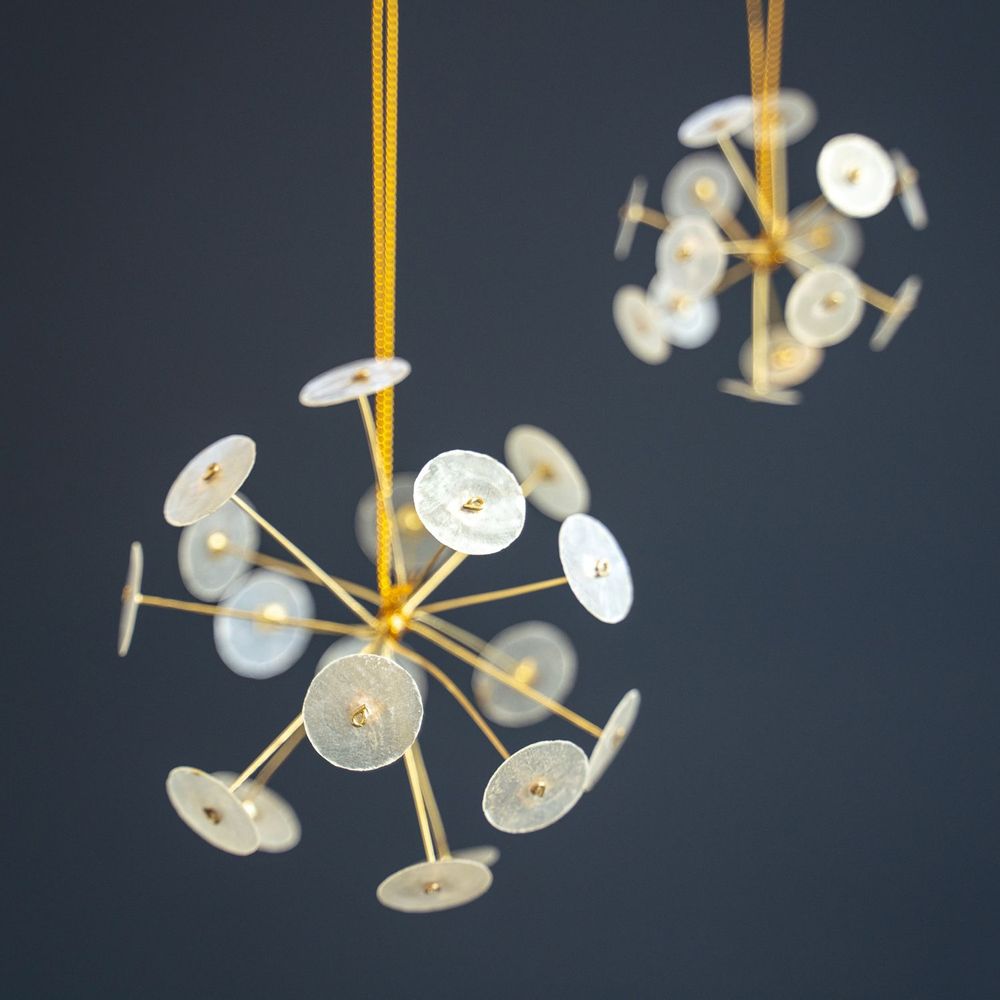 Other Christmas decorations - Kinta's capiz decoration - KINTA