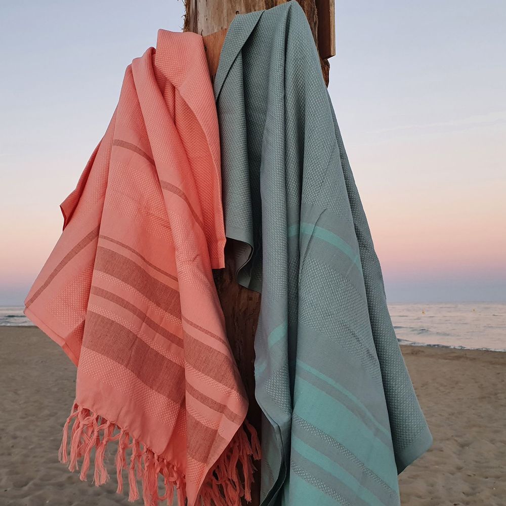 Serviettes de bain - COLLECTION GARDEN - KARAWAN AUTHENTIC