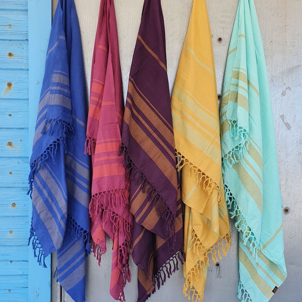Serviettes de bain - COLLECTION GARDEN - KARAWAN AUTHENTIC