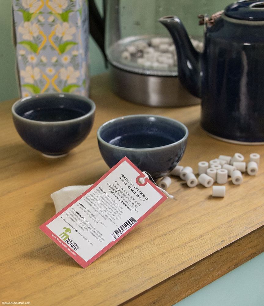 Gifts - CERA'BOUILETTE EM® ceramic beads for hot water - LES VERTS MOUTONS