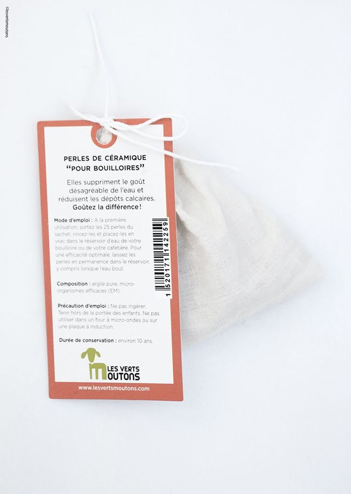 Gifts - CERA'BOUILETTE EM® ceramic beads for hot water - LES VERTS MOUTONS
