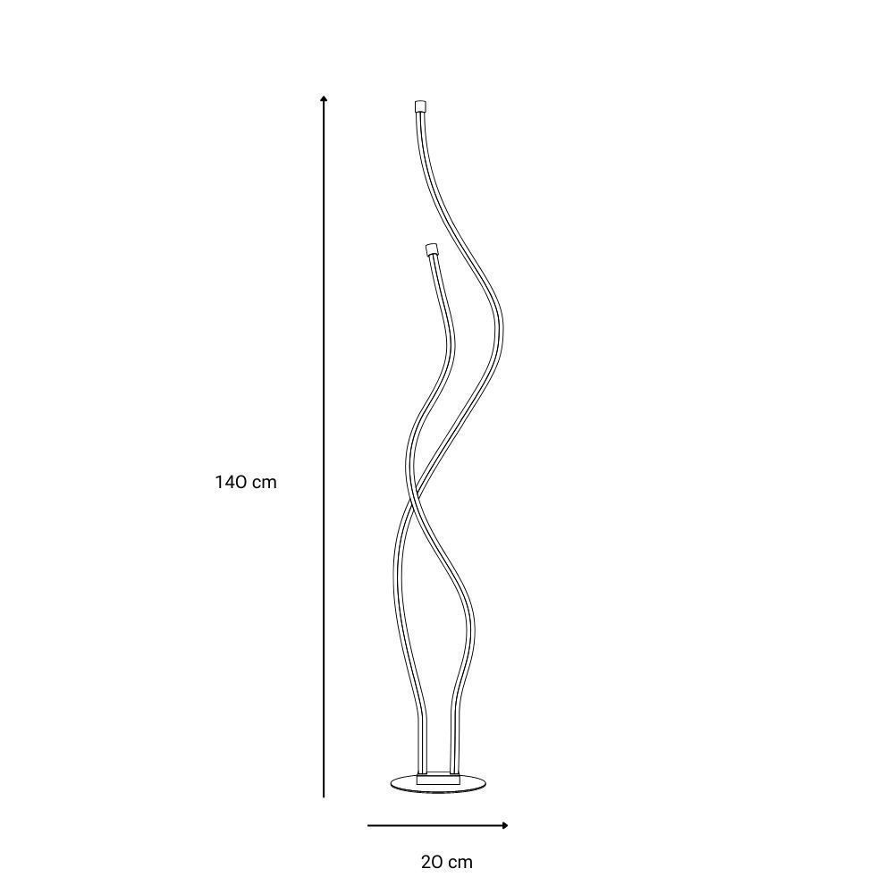 Decorative objects - Floor lamp Flamme lamp light living room dining room bedroom - OUI SMART