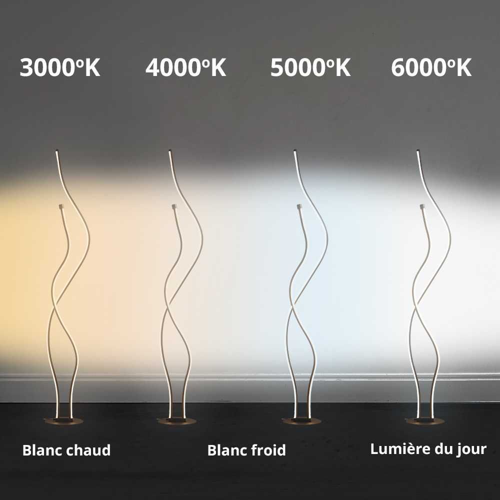 Decorative objects - Floor lamp Flamme lamp light living room dining room bedroom - OUI SMART