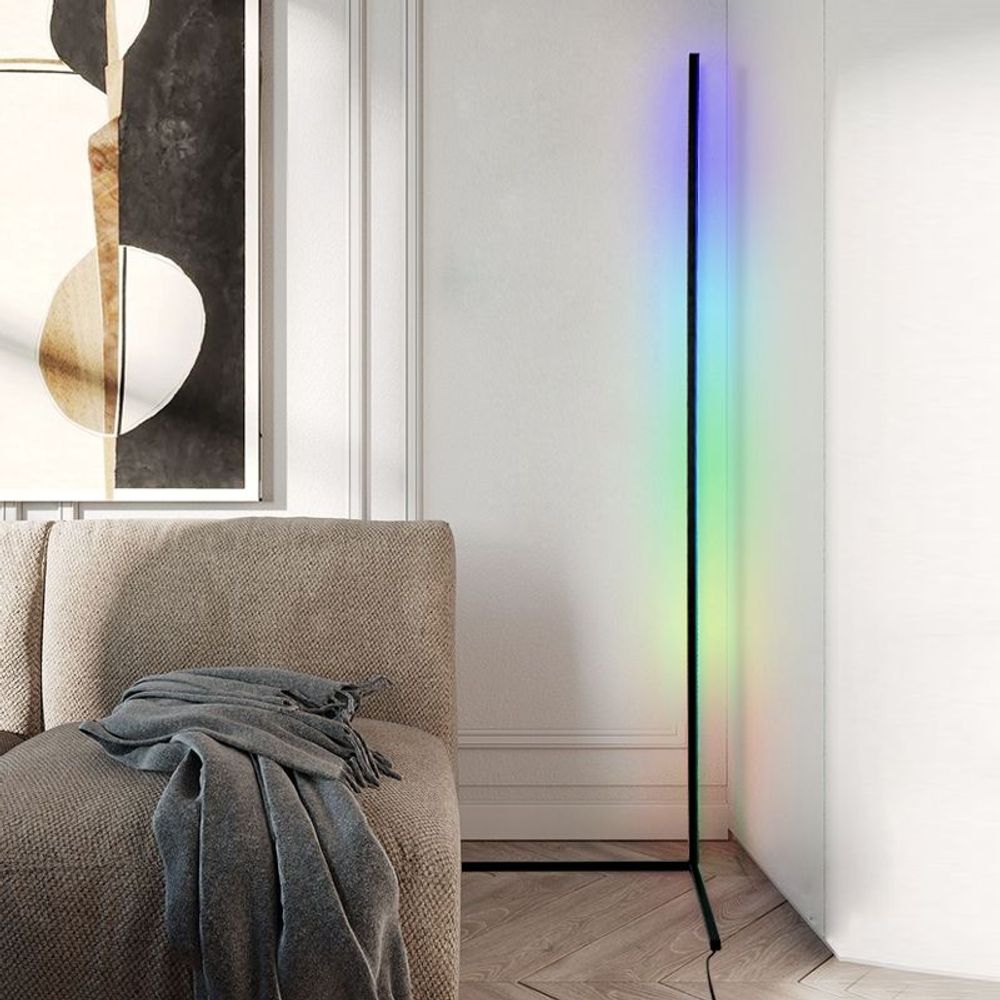 Luminaires pour enfant - Lampadaire lumière multicolore Throne Light LED RGB Connecté Alexa Google - OUI SMART