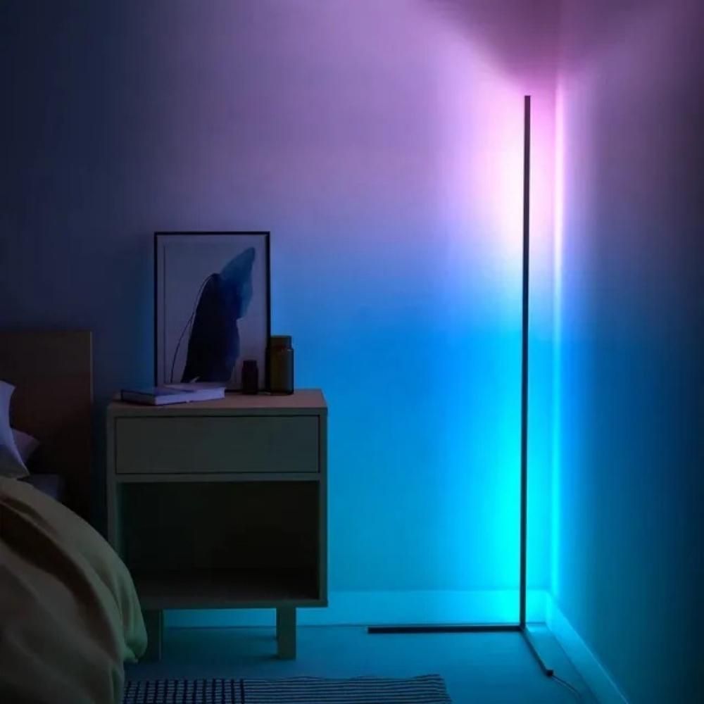 Luminaires pour enfant - Lampadaire lumière multicolore Throne Light LED RGB Connecté Alexa Google - OUI SMART