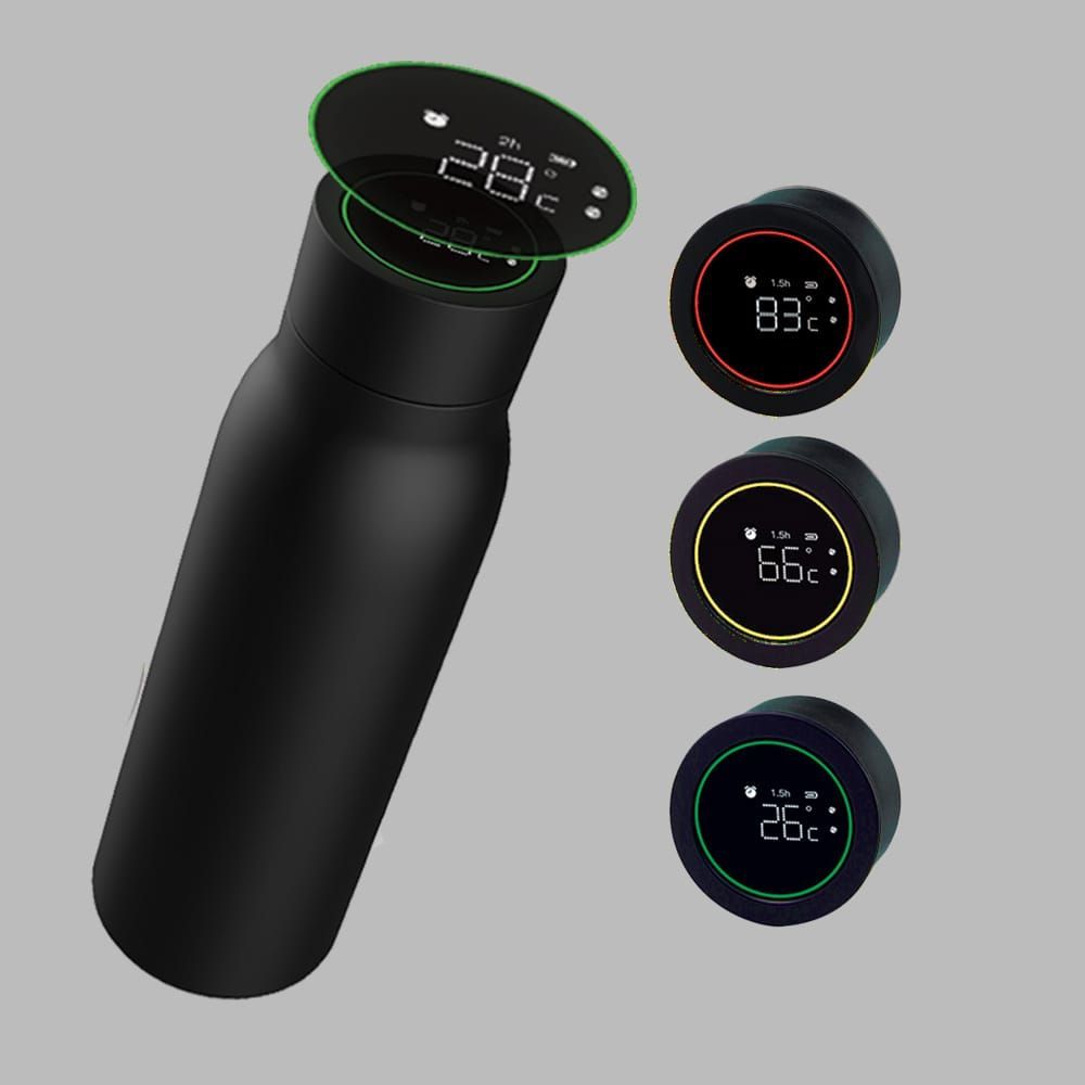 Appareils de fitness - Muggo Boost Bottle Bouteille isotherme chaud froid intelligente rappel hydratation - OUI SMART