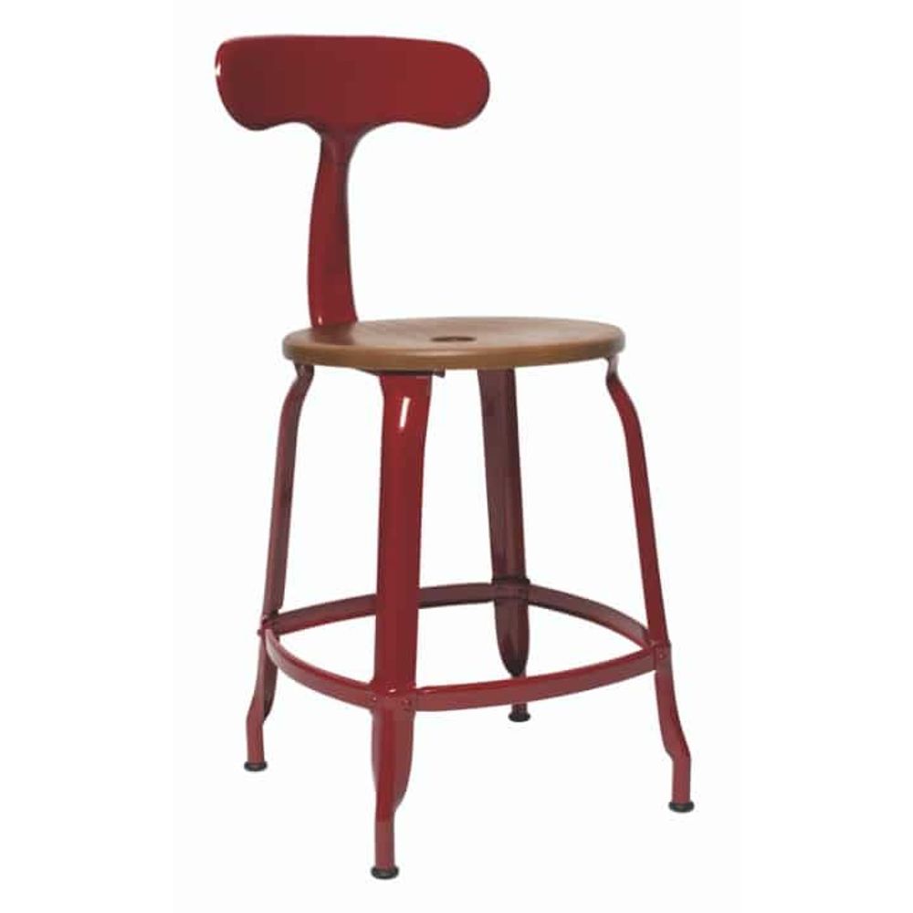 Chairs for hospitalities & contracts - NICOLLE® CHAIR Wood and metal H45 - NICOLLE CHAISE