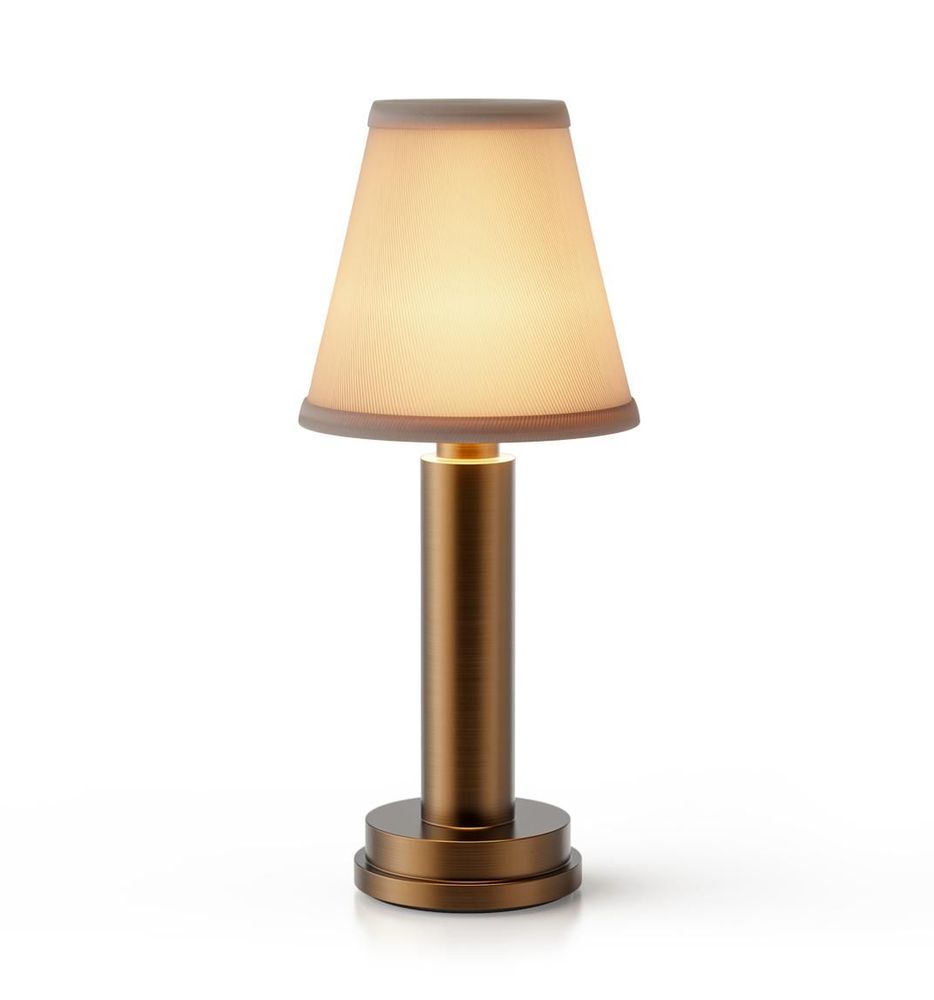 Lampes sans fil  - LAMPE DE TABLE VICTORIA BRONZE - NEOZ LIGHTING