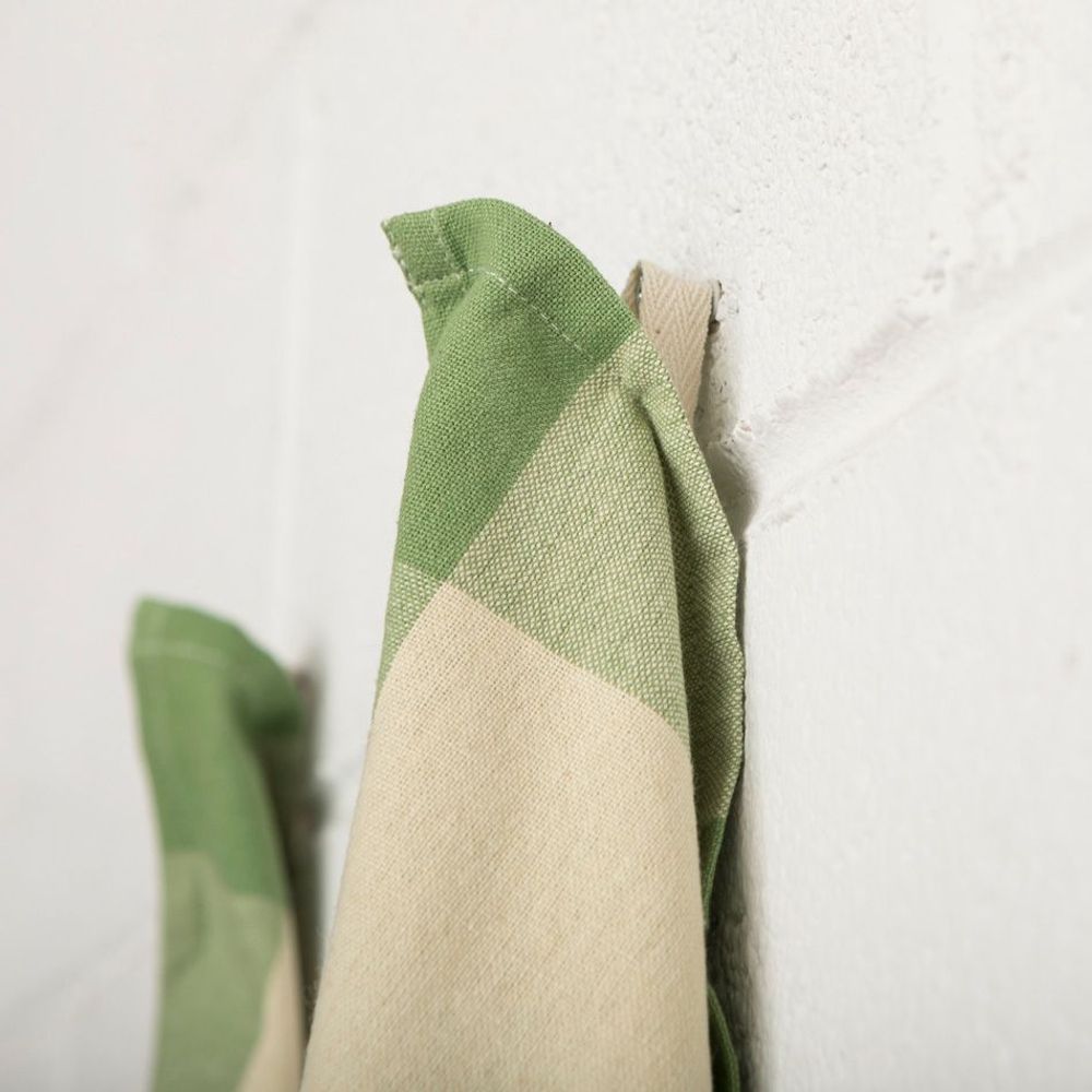 Dish towels - Check Woven Cotton Multicolor Kitchen Towel - MAHE HOMEWARE