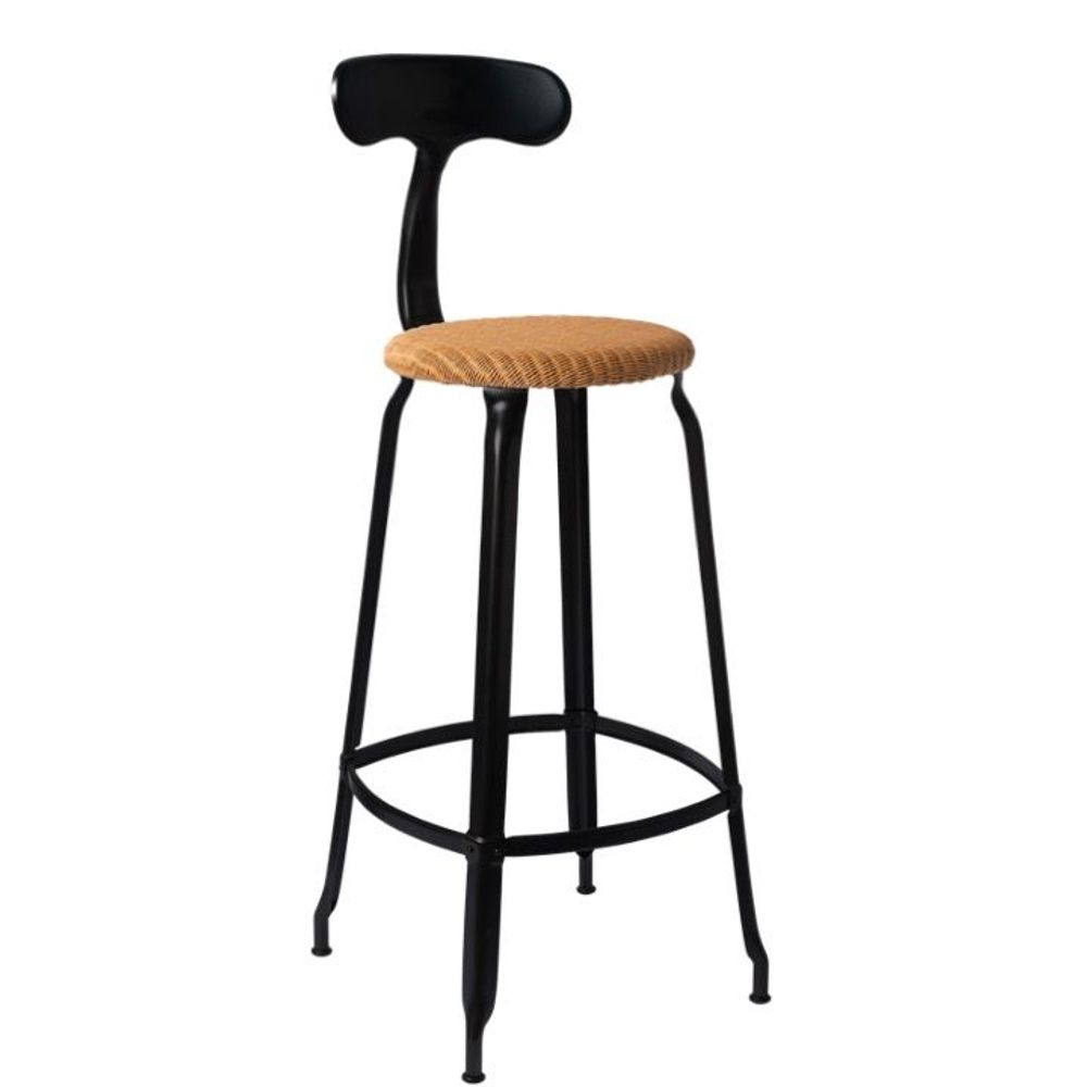 Sièges pour collectivités - Chaise Nicolle® H75cm Loom et Métal - NICOLLE CHAISE