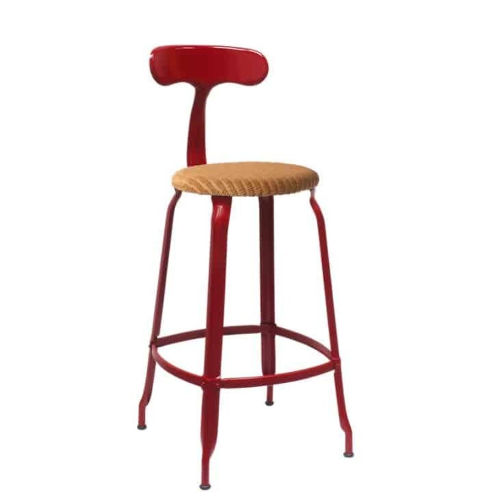 Sièges pour collectivités - Chaise Nicolle® H65cm Loom et Métal - NICOLLE CHAISE
