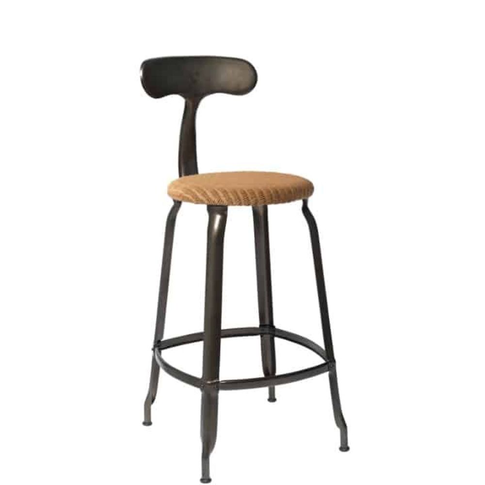 Sièges pour collectivités - Chaise Nicolle® H65cm Loom et Métal - NICOLLE CHAISE