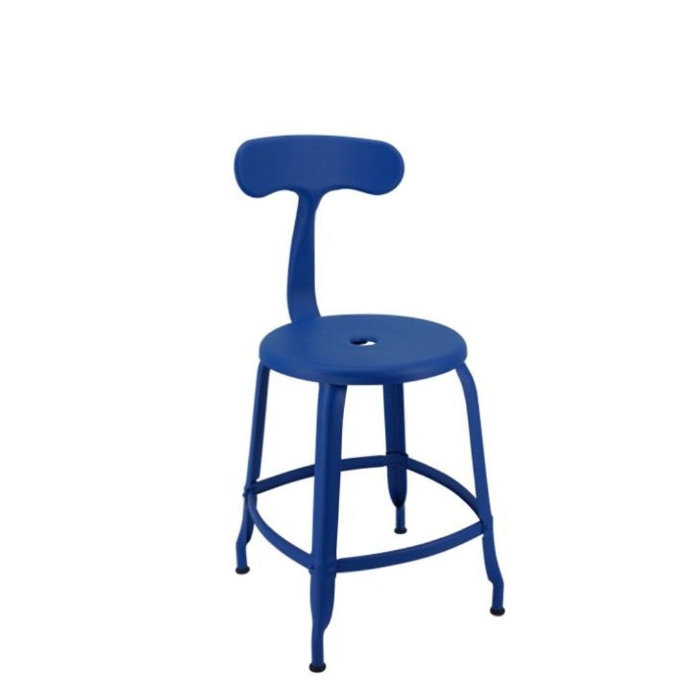 Chairs for hospitalities & contracts - NICOLLE® CHAIR H45cm METAL - NICOLLE CHAISE