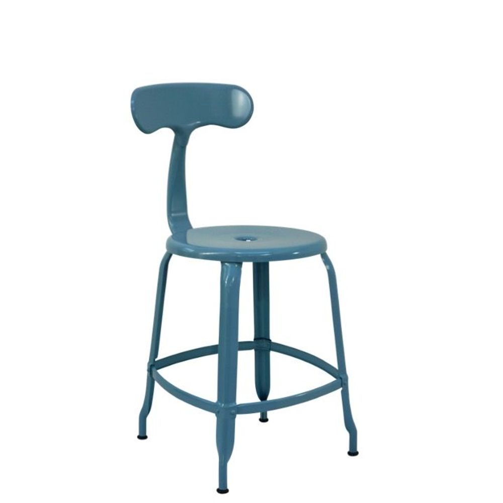 Chairs for hospitalities & contracts - NICOLLE® CHAIR H45cm METAL - NICOLLE CHAISE