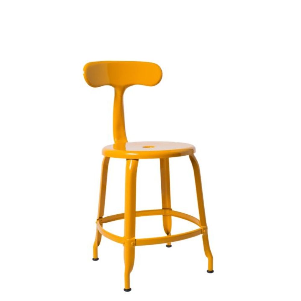 Chairs for hospitalities & contracts - NICOLLE® CHAIR H45cm METAL - NICOLLE CHAISE