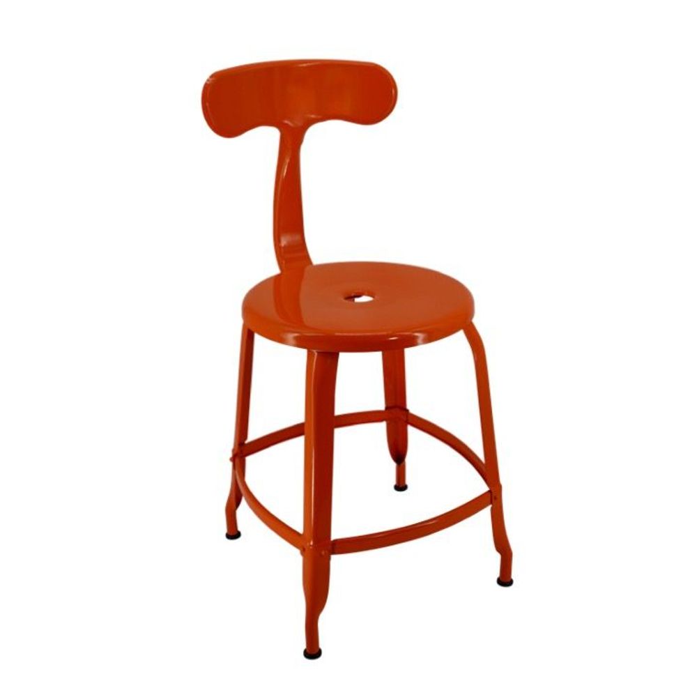 Chairs for hospitalities & contracts - NICOLLE® CHAIR H45cm METAL - NICOLLE CHAISE