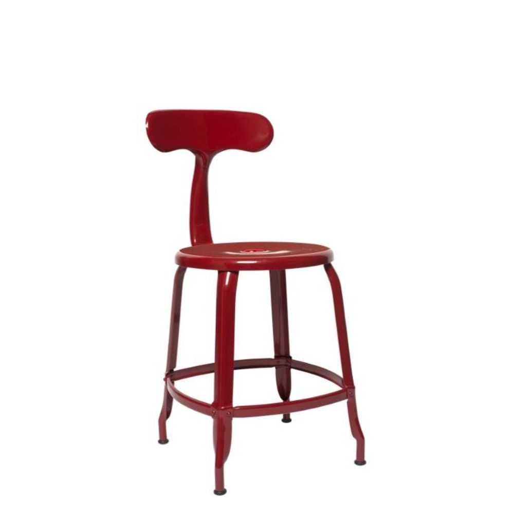 Chairs for hospitalities & contracts - NICOLLE® CHAIR H45cm METAL - NICOLLE CHAISE
