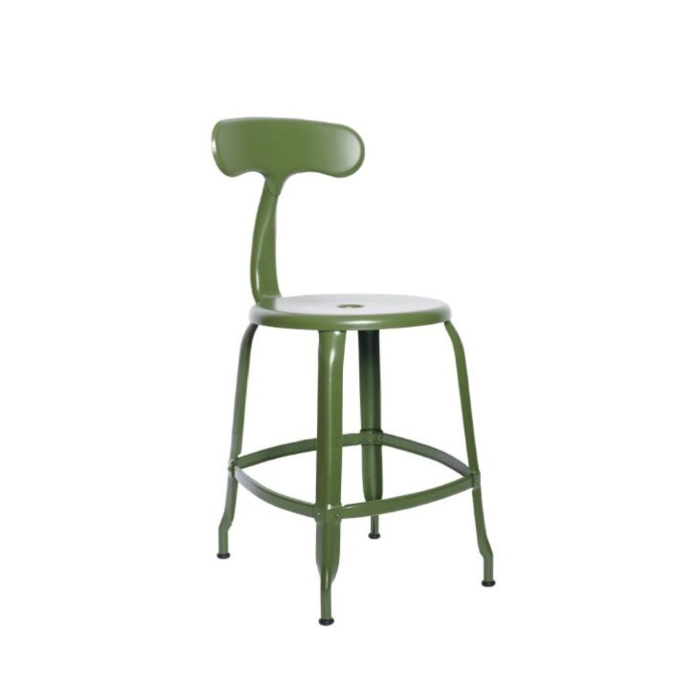 Chairs for hospitalities & contracts - NICOLLE® CHAIR H45cm METAL - NICOLLE CHAISE