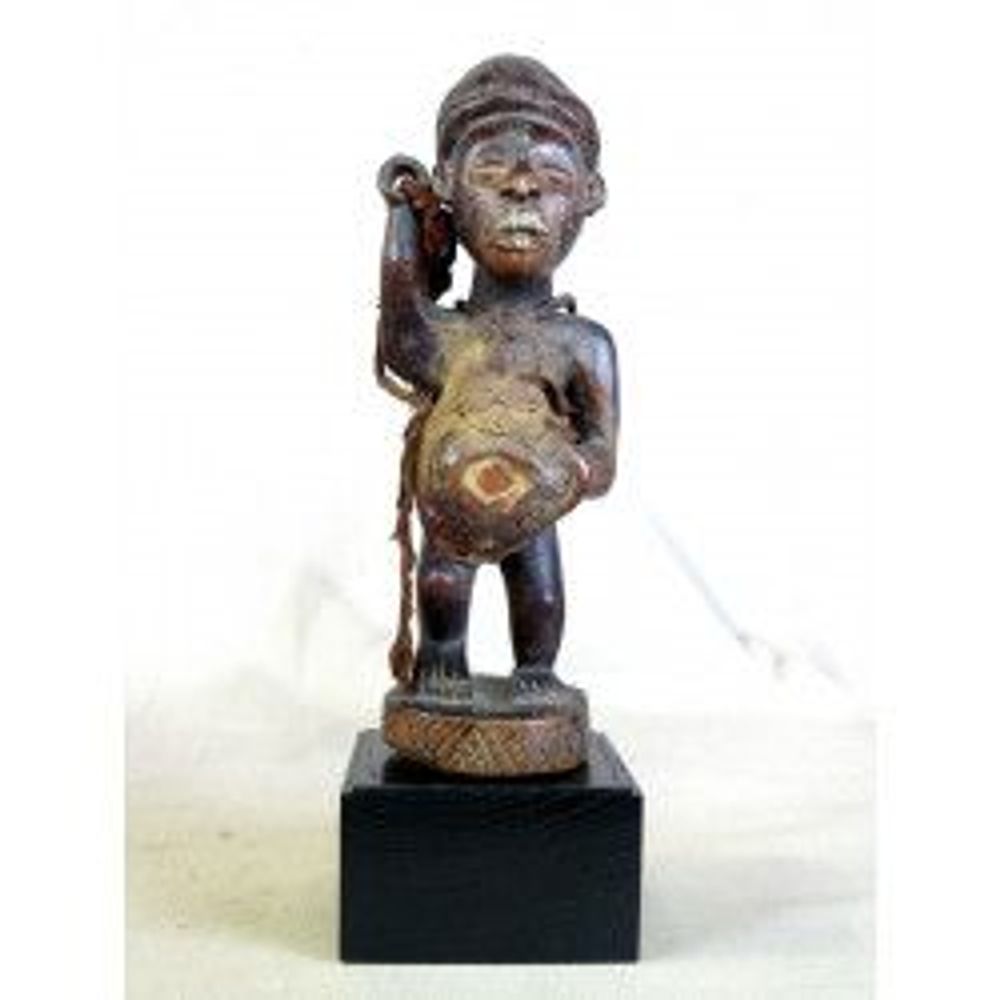 Sculptures, statuettes and miniatures - Oak stand for statue 10x10x6 cm - CALAOSHOP